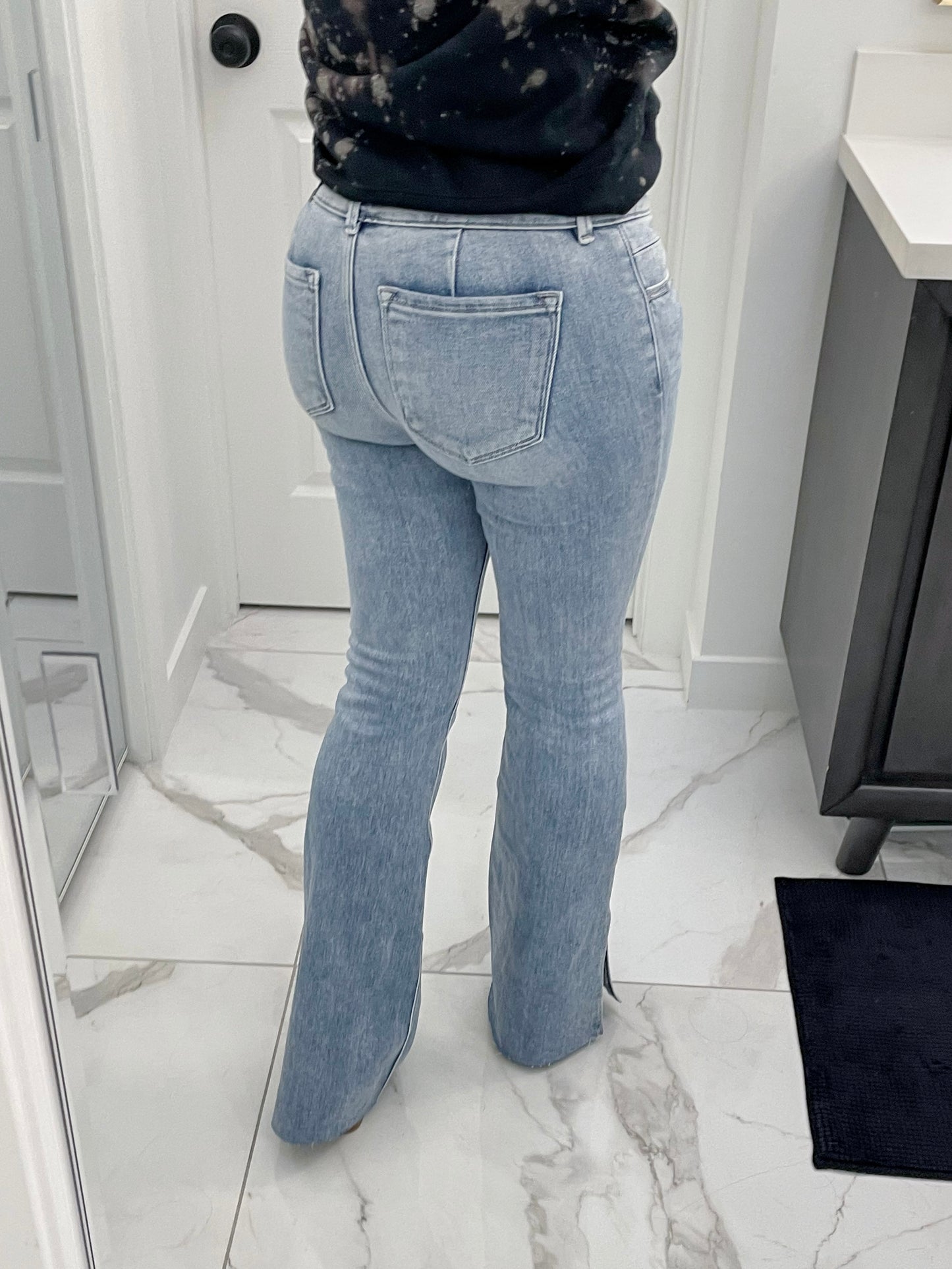 Larissa Slit Flares