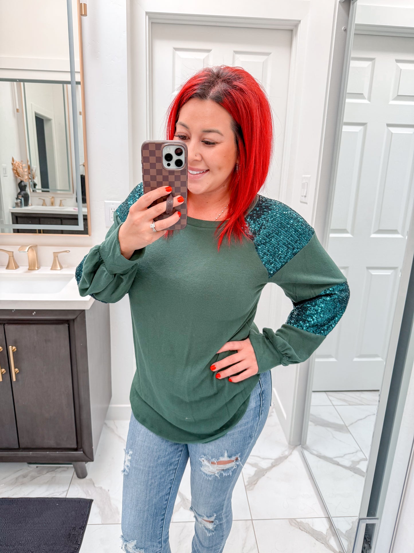 Zayla Top - Green
