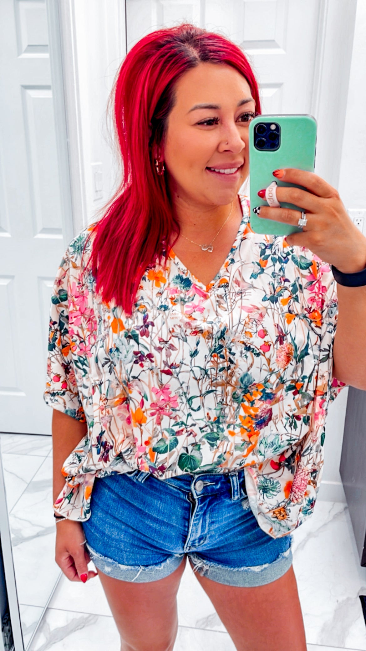 Flower Field Flowy Top
