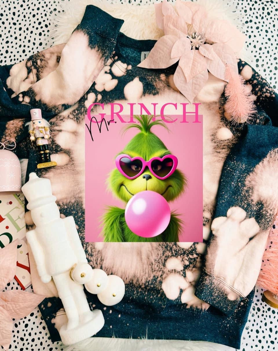 Grinch Bubble Sweater