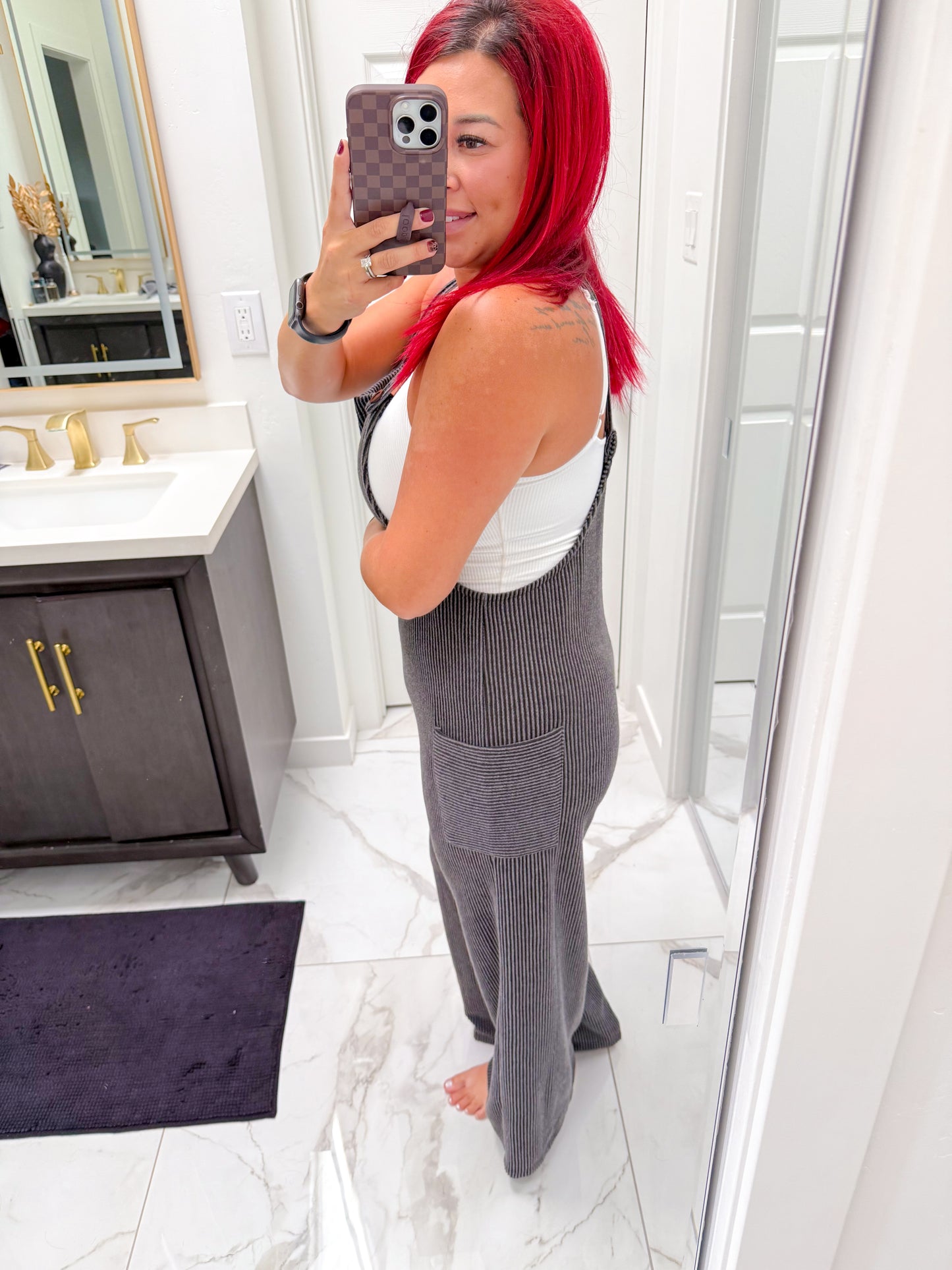 Willow Jumpsuit - Gray