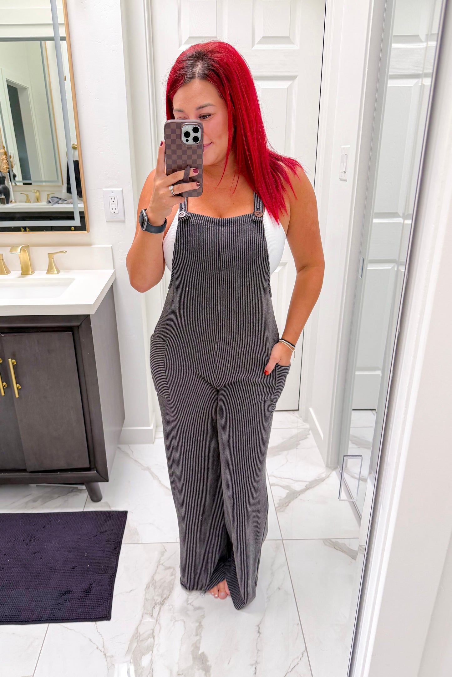 Willow Jumpsuit - Gray