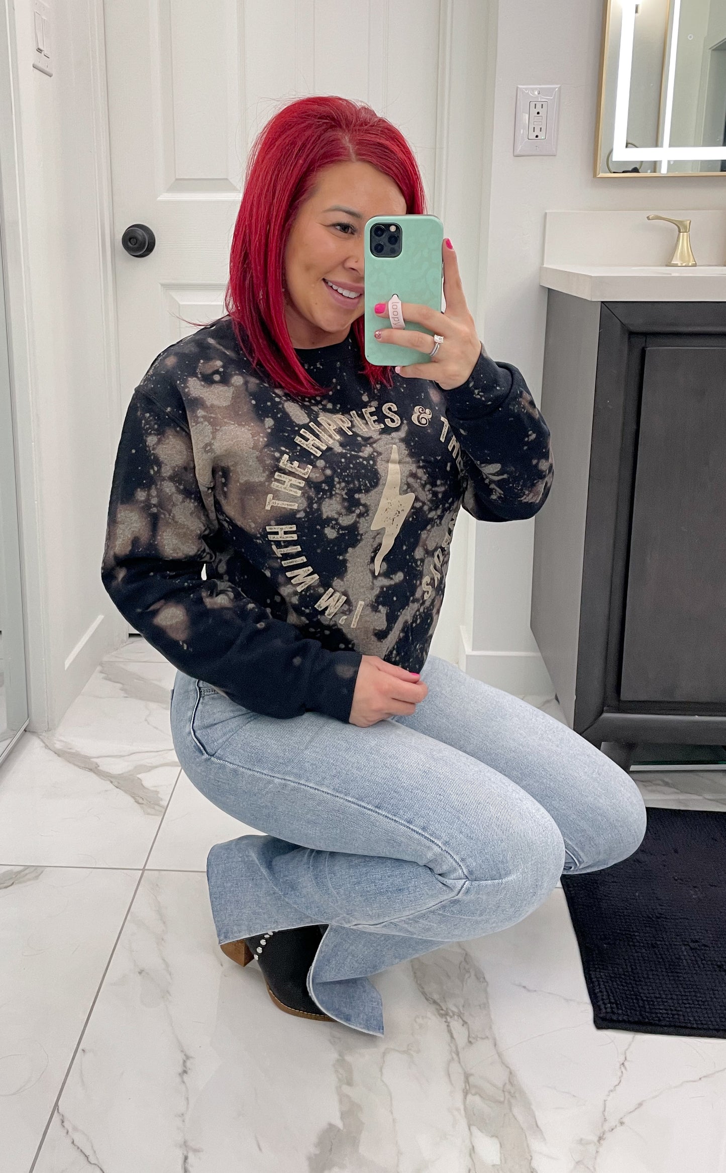 Hippies & Cowboys Pullover