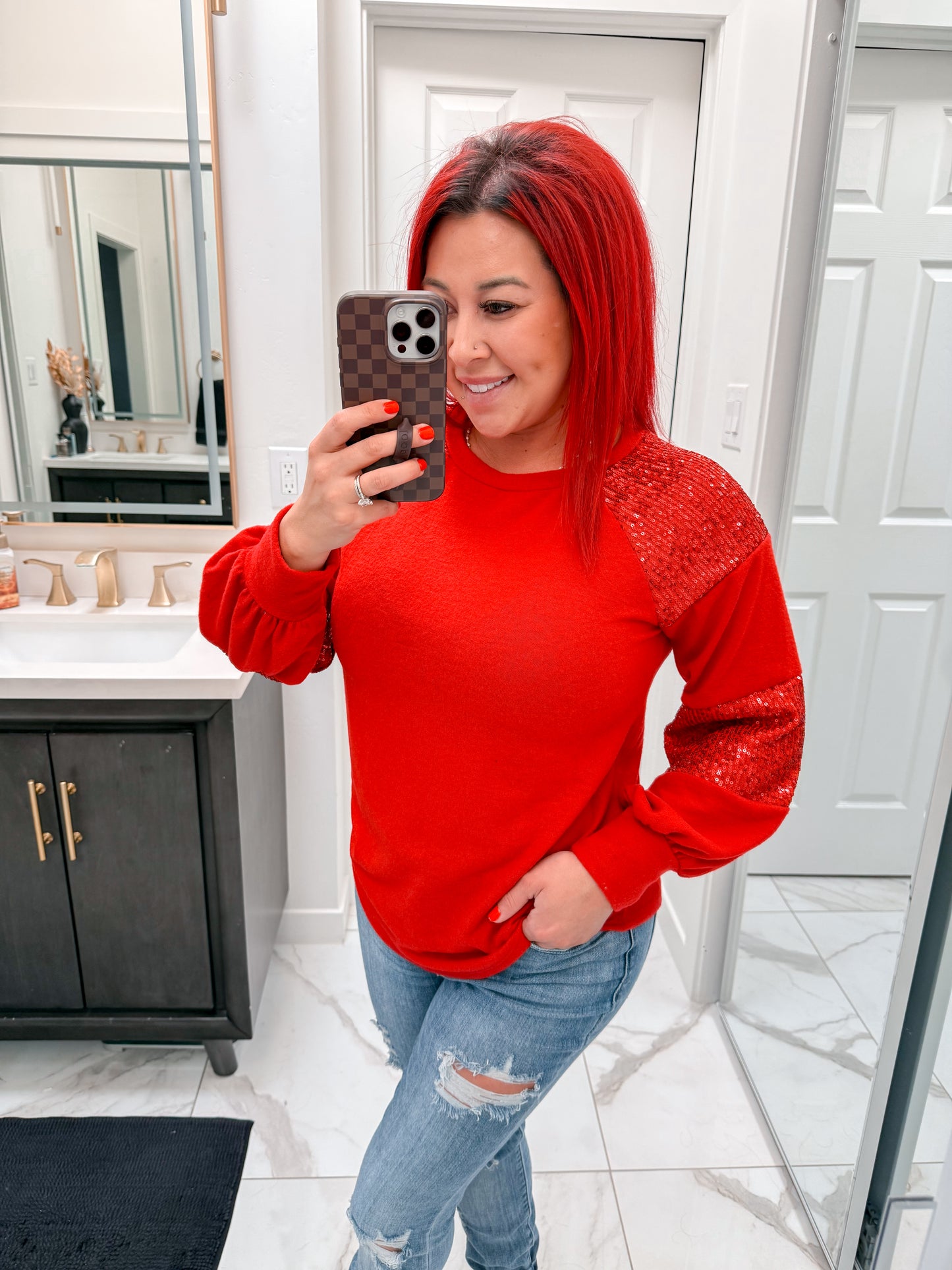 Zayla Top - Red