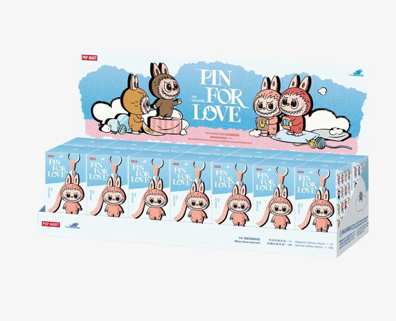 【新品】Labubu 4.0 Pin for Love 【K】正規品 POP MART 正規品保証 THE MONSTERS PIN FOR LOVE シリーズ N-Z