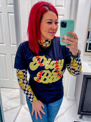 Play Ball Tee - Softball