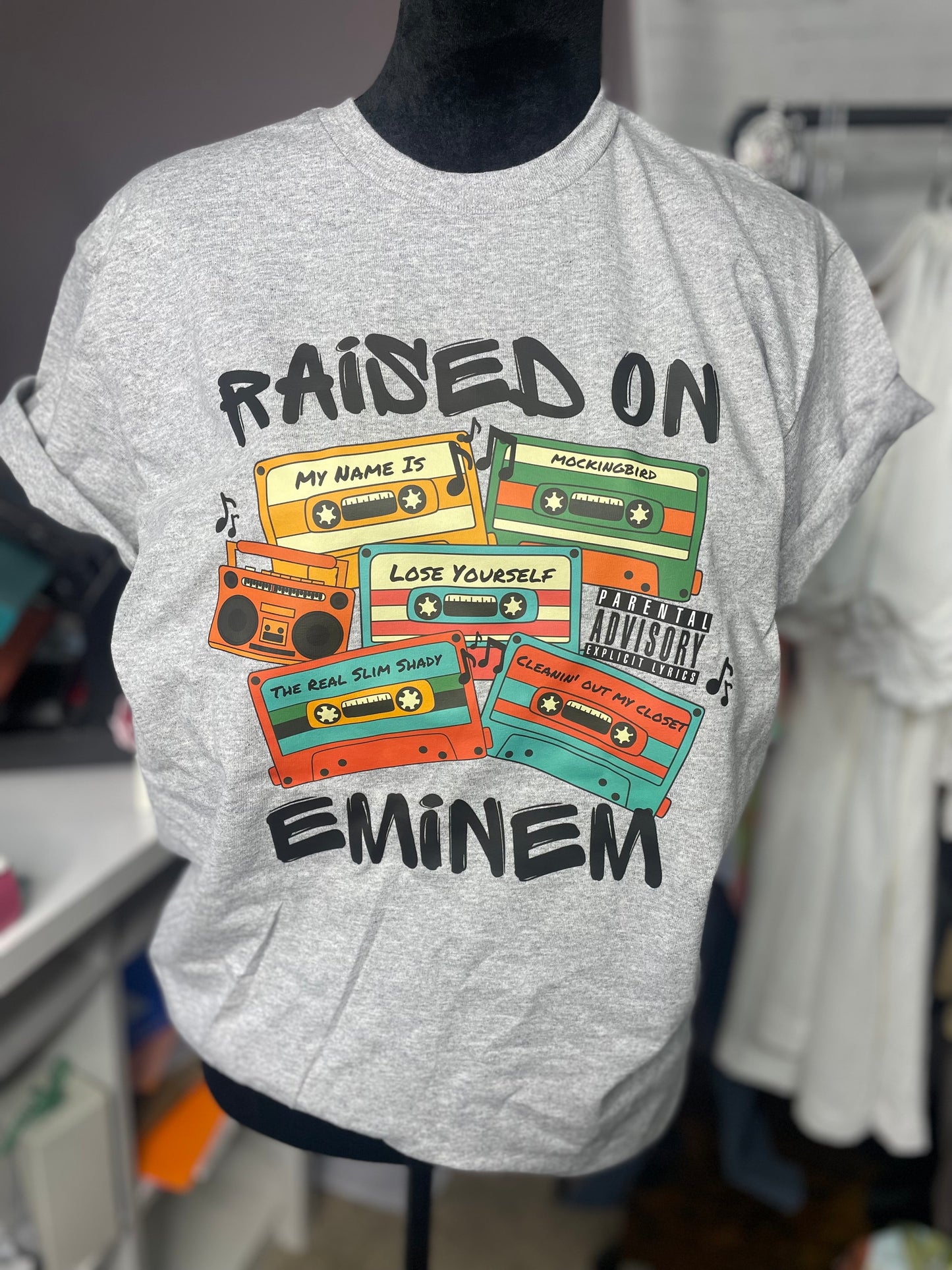 Raised On Eminem Tee