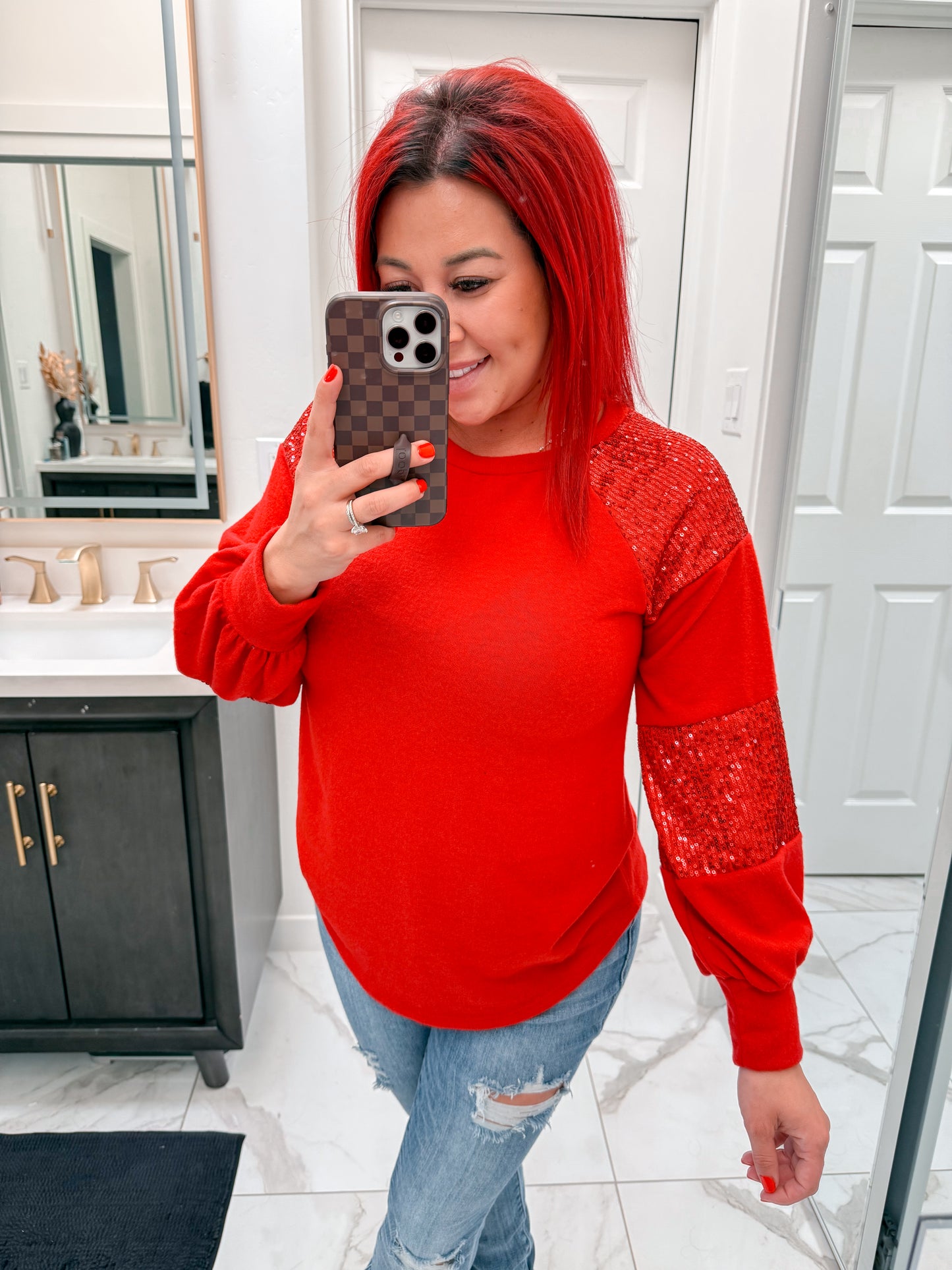 Zayla Top - Red