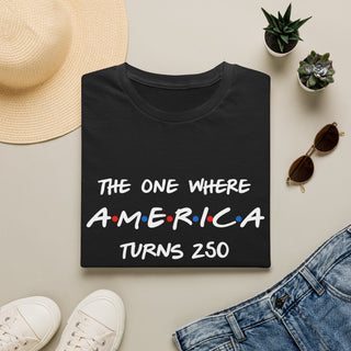 America Turns 250 Friends T-Shirt