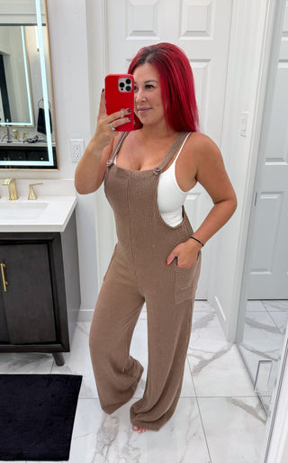 Willow Jumpsuit - Chesnut