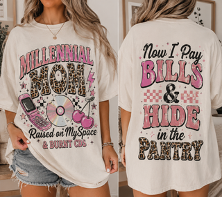 Millennial Mom Tee - Raised on MySpace