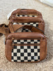 Brown Checkered