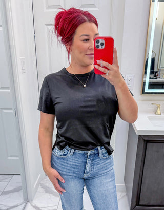 Hank Leather Top