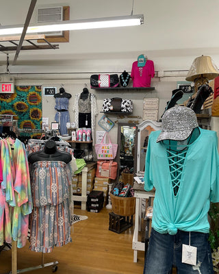 Interior of Rowdy Rebel Boutique