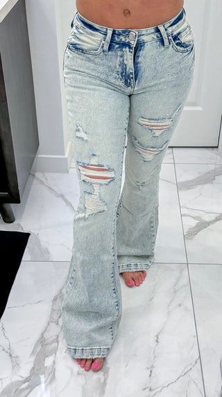 Tanya Stretchy Flares