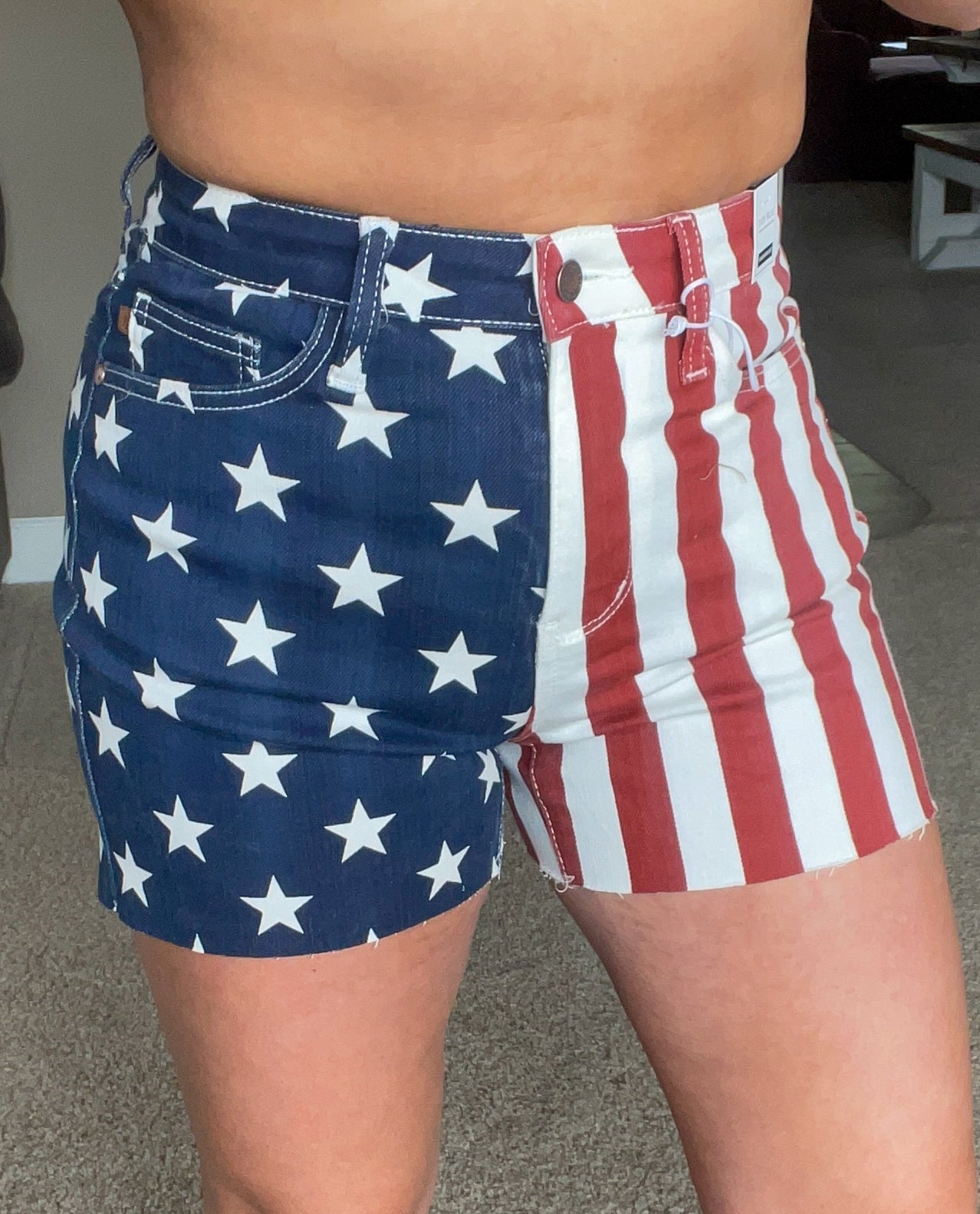 American Flag Shorts- Judy Blue