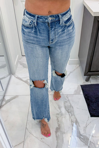 Hanna Slim Wide Stretchy Jeans
