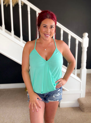 Ainsley Tank - Teal