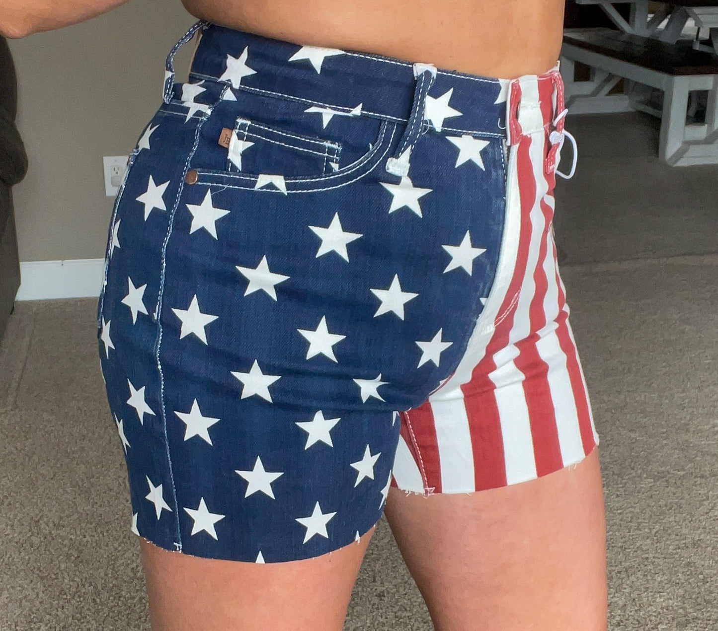 American Flag Shorts- Judy Blue