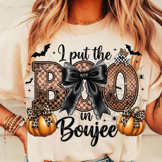 Boo In Boujee Fall T-Shirt