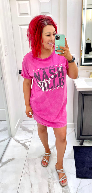 Nashville T-Shirt Dress