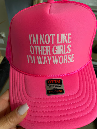 Not Like Other Girls Trucker Hat