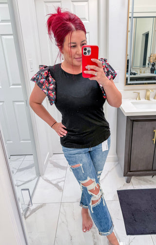 Dakota Destroyed Mom Jeans