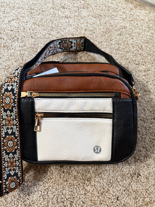 Double Zip Crossbody