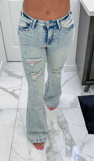 Tanya Stretchy Flares