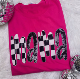 Mama Sequins Tee