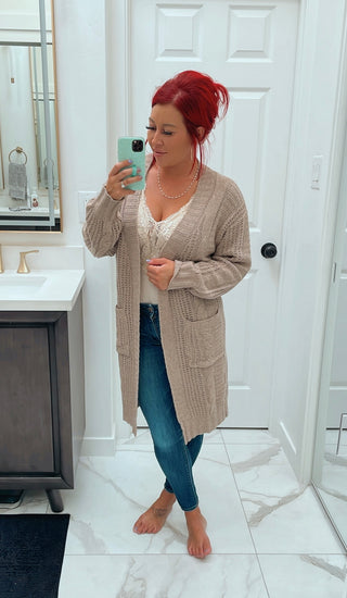Tori Twist Knit Cardigan
