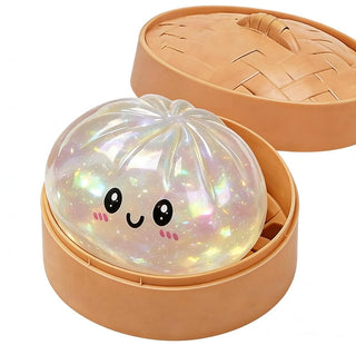 Glitter Filled W/ Gel Balls Dumpling