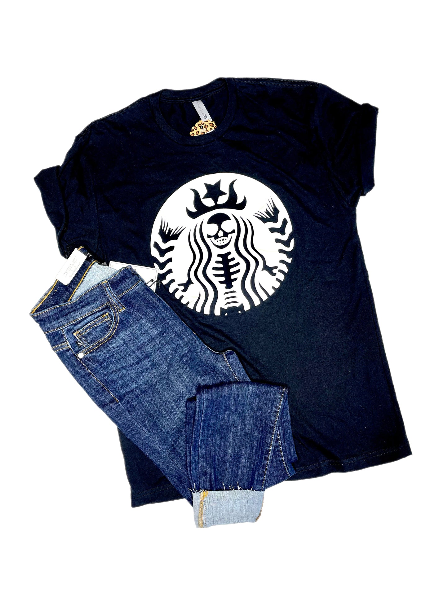 Starbies & Skeletons Tee