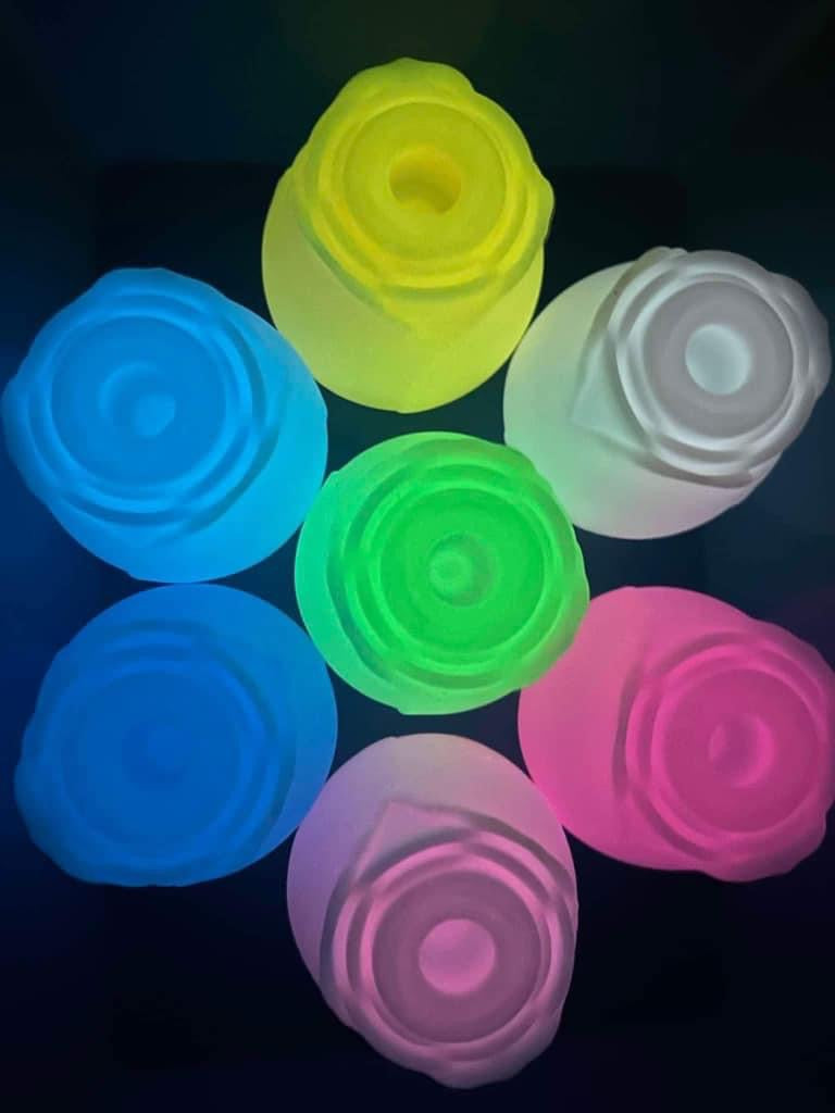 Soul Snatcher (rose) With A Twist!!! GLOW IN THE DARK Rowdy Rebel Boutique Soul Snatcher (rose) With A Twist!!! GLOW IN THE DARK Rowdy Rebel Boutique