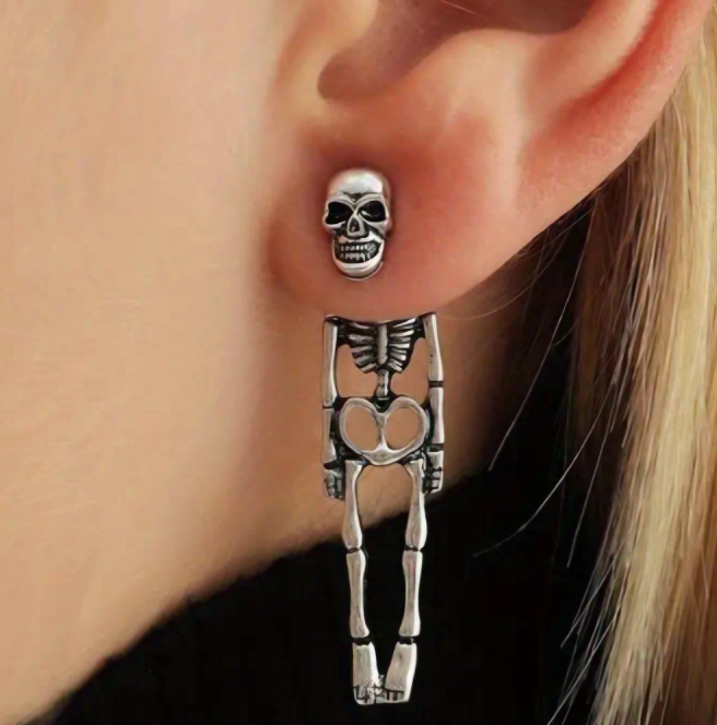 *pre order* Skeleton Earrings