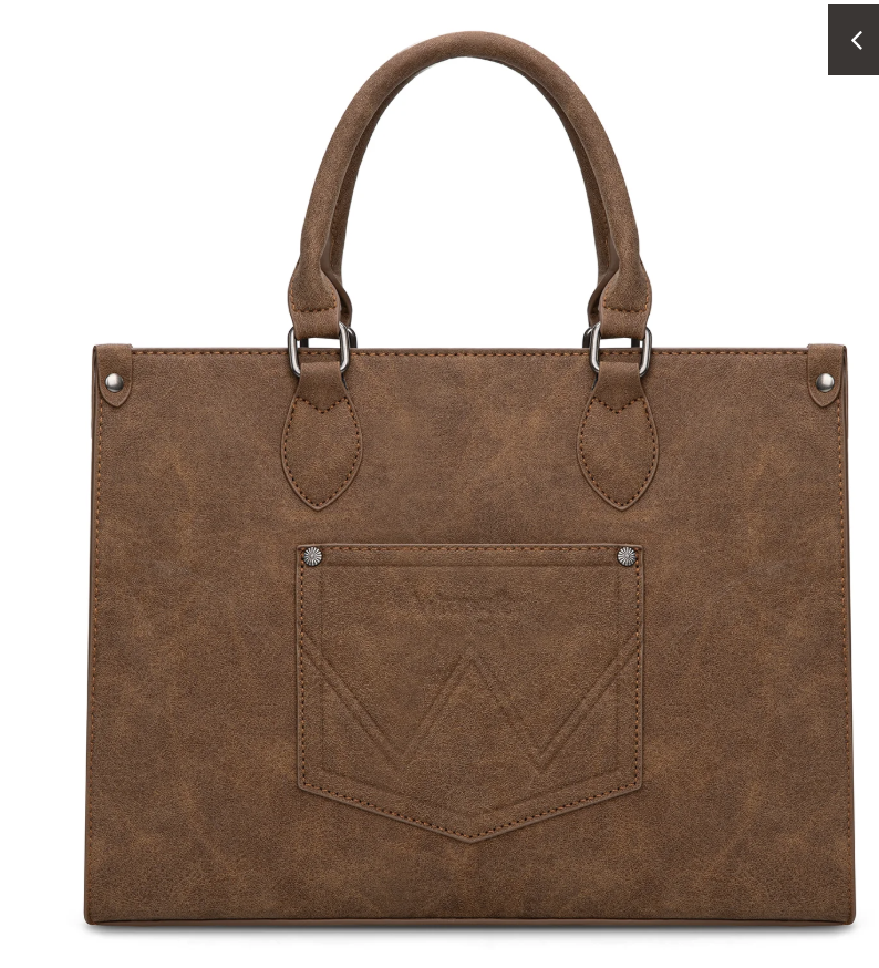 Wrangler Leopard Print Wide Tote Bag/Crossbody