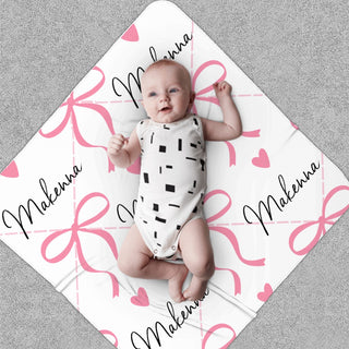 Newborn Swaddle Blanket (peronalized)