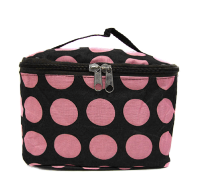 Polka Dot Cosmetic Case