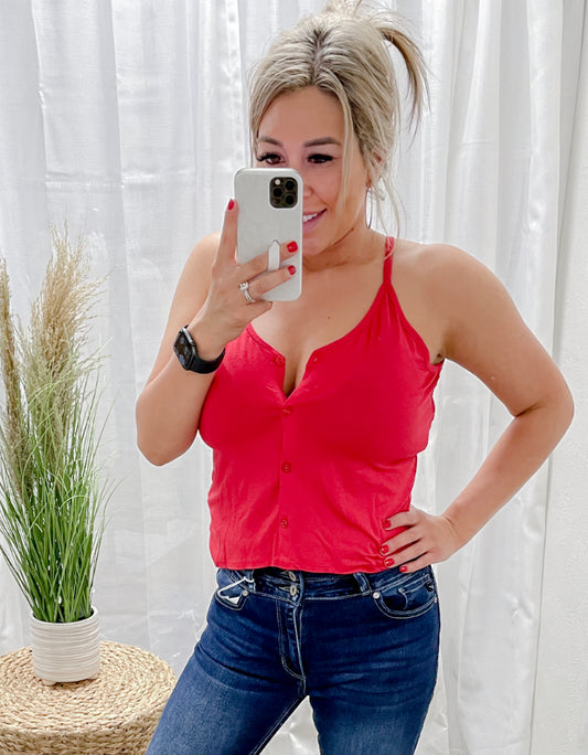 Peyton Tank - Red